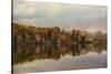 Autumn at Lake Lajoie 2-Jai Johnson-Stretched Canvas