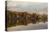 Autumn at Lake Lajoie 2-Jai Johnson-Stretched Canvas
