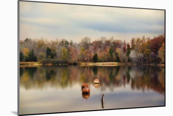 Autumn at Lake Lajoie 3-Jai Johnson-Mounted Giclee Print