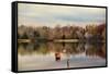 Autumn at Lake Lajoie 3-Jai Johnson-Framed Stretched Canvas