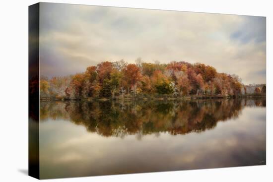 Autumn at Lake Lajoie 4-Jai Johnson-Stretched Canvas