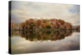 Autumn at Lake Lajoie 4-Jai Johnson-Stretched Canvas