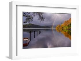 Autumn at Loch Ard, Trossachs, Scotland, United Kingdom, Europe-Karen Deakin-Framed Photographic Print