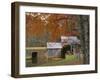 Autumn at Mabry Mill, Blue Ridge Parkway, Virginia, USA-Charles Gurche-Framed Premium Photographic Print