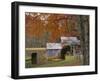 Autumn at Mabry Mill, Blue Ridge Parkway, Virginia, USA-Charles Gurche-Framed Premium Photographic Print