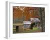 Autumn at Mabry Mill, Blue Ridge Parkway, Virginia, USA-Charles Gurche-Framed Premium Photographic Print