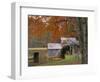 Autumn at Mabry Mill, Blue Ridge Parkway, Virginia, USA-Charles Gurche-Framed Photographic Print