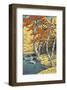 Autumn at Oirase (Oirase no aki), 1933-Kawase Hasui-Framed Art Print