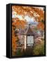 Autumn at Schlossberg, Schwabentor, Freiburg, Baden-Wurttemberg, Germany, Europe-Hans Peter Merten-Framed Stretched Canvas