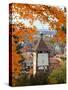 Autumn at Schlossberg, Schwabentor, Freiburg, Baden-Wurttemberg, Germany, Europe-Hans Peter Merten-Stretched Canvas