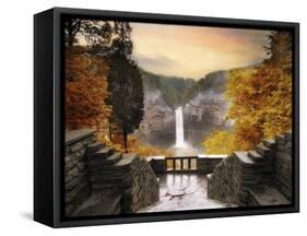 Autumn at Taughannock-Jessica Jenney-Framed Stretched Canvas