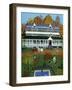 Autumn at the Eagle-Susan Henke Fine Art-Framed Giclee Print