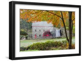 Autumn at the Grist Mill-Michael Blanchette-Framed Photographic Print