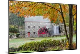 Autumn at the Grist Mill-Michael Blanchette-Mounted Photographic Print