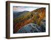 Autumn at White Rocks, Ozark-St. Francis National Forest, Arkansas, USA-Charles Gurche-Framed Photographic Print