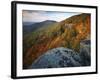 Autumn at White Rocks, Ozark-St. Francis National Forest, Arkansas, USA-Charles Gurche-Framed Photographic Print