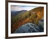 Autumn at White Rocks, Ozark-St. Francis National Forest, Arkansas, USA-Charles Gurche-Framed Photographic Print