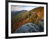 Autumn at White Rocks, Ozark-St. Francis National Forest, Arkansas, USA-Charles Gurche-Framed Photographic Print