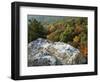 Autumn at White Rocks, Ozark-St. Francis National Forest, Arkansas, USA-Charles Gurche-Framed Photographic Print