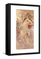 Autumn; Automne, C.1896-Alphonse Mucha-Framed Stretched Canvas