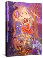 Autumn Ballet-Judy Mastrangelo-Stretched Canvas