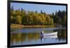 Autumn, Bass Harbor, Mount Desert Island, Maine, USA-Michel Hersen-Framed Premium Photographic Print