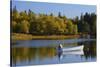 Autumn, Bass Harbor, Mount Desert Island, Maine, USA-Michel Hersen-Stretched Canvas