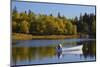 Autumn, Bass Harbor, Mount Desert Island, Maine, USA-Michel Hersen-Mounted Photographic Print