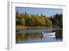 Autumn, Bass Harbor, Mount Desert Island, Maine, USA-Michel Hersen-Framed Photographic Print