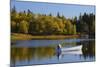 Autumn, Bass Harbor, Mount Desert Island, Maine, USA-Michel Hersen-Mounted Photographic Print