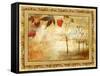 Autumn - Beautiful Painting In Gilded Frame-Maugli-l-Framed Stretched Canvas