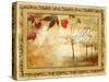 Autumn - Beautiful Painting In Gilded Frame-Maugli-l-Stretched Canvas