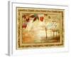 Autumn - Beautiful Painting In Gilded Frame-Maugli-l-Framed Art Print