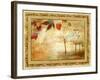 Autumn - Beautiful Painting In Gilded Frame-Maugli-l-Framed Art Print