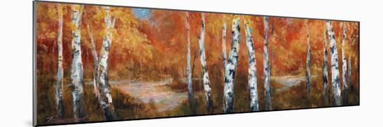 Autumn Birch II-Art Fronckowiak-Mounted Art Print