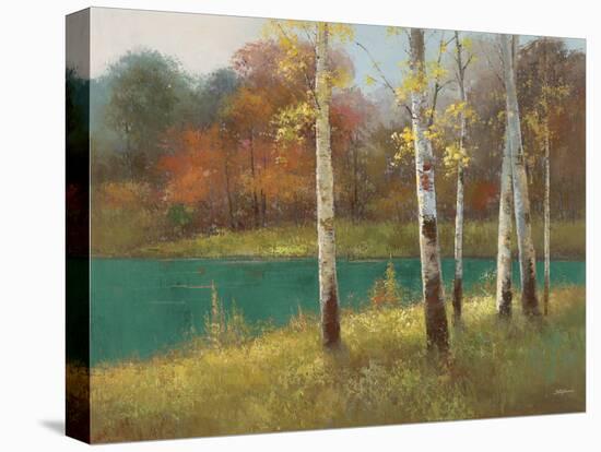 Autumn Birch-null-Stretched Canvas