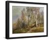 Autumn Birches in the Catskills-Edward B. Gay-Framed Giclee Print