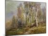 Autumn Birches in the Catskills-Edward B. Gay-Mounted Giclee Print
