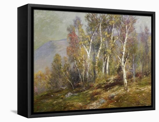 Autumn Birches in the Catskills-Edward B. Gay-Framed Stretched Canvas