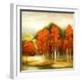 Autumn Birchwood I-Michael Marcon-Framed Art Print