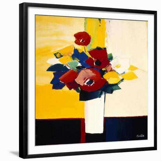 Autumn Blooms 4-Monestier-Framed Giclee Print