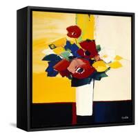 Autumn Blooms 4-Monestier-Framed Stretched Canvas
