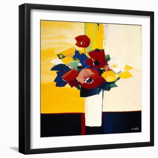 Autumn Blooms 4-Monestier-Framed Giclee Print