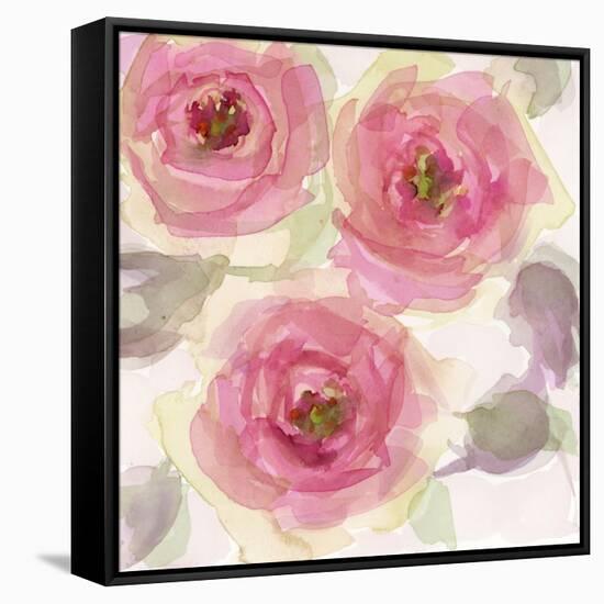Autumn Blooms II-Marabeth Quin-Framed Stretched Canvas