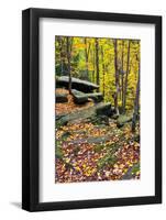 Autumn Boulders-KennethKeifer-Framed Photographic Print