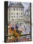 Autumn Bouquet; View from a Paris Window-Christopher Richard Wynne Nevinson-Stretched Canvas