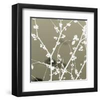 Autumn Branch (tan)-Jenny Kraft-Framed Giclee Print