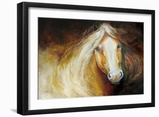 Autumn Breeze Equine-Marcia Baldwin-Framed Giclee Print