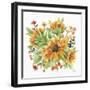 Autumn Breeze V-Leslie Trimbach-Framed Art Print