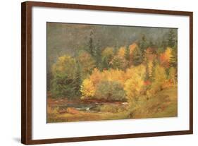 Autumn by the Brook, 1855-Jasper Francis Cropsey-Framed Giclee Print